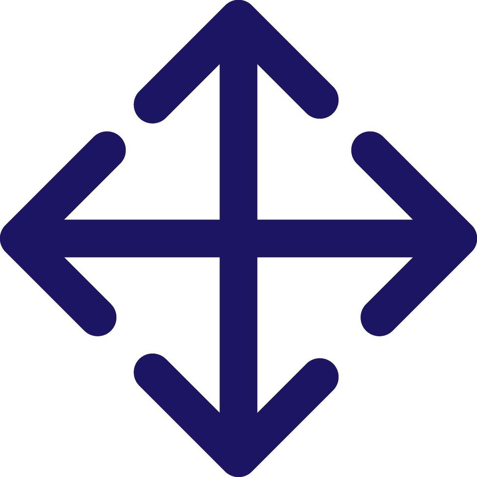 move icon line application software set vector