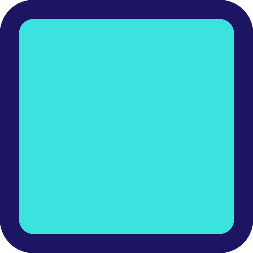 square shape icon line application software set vector