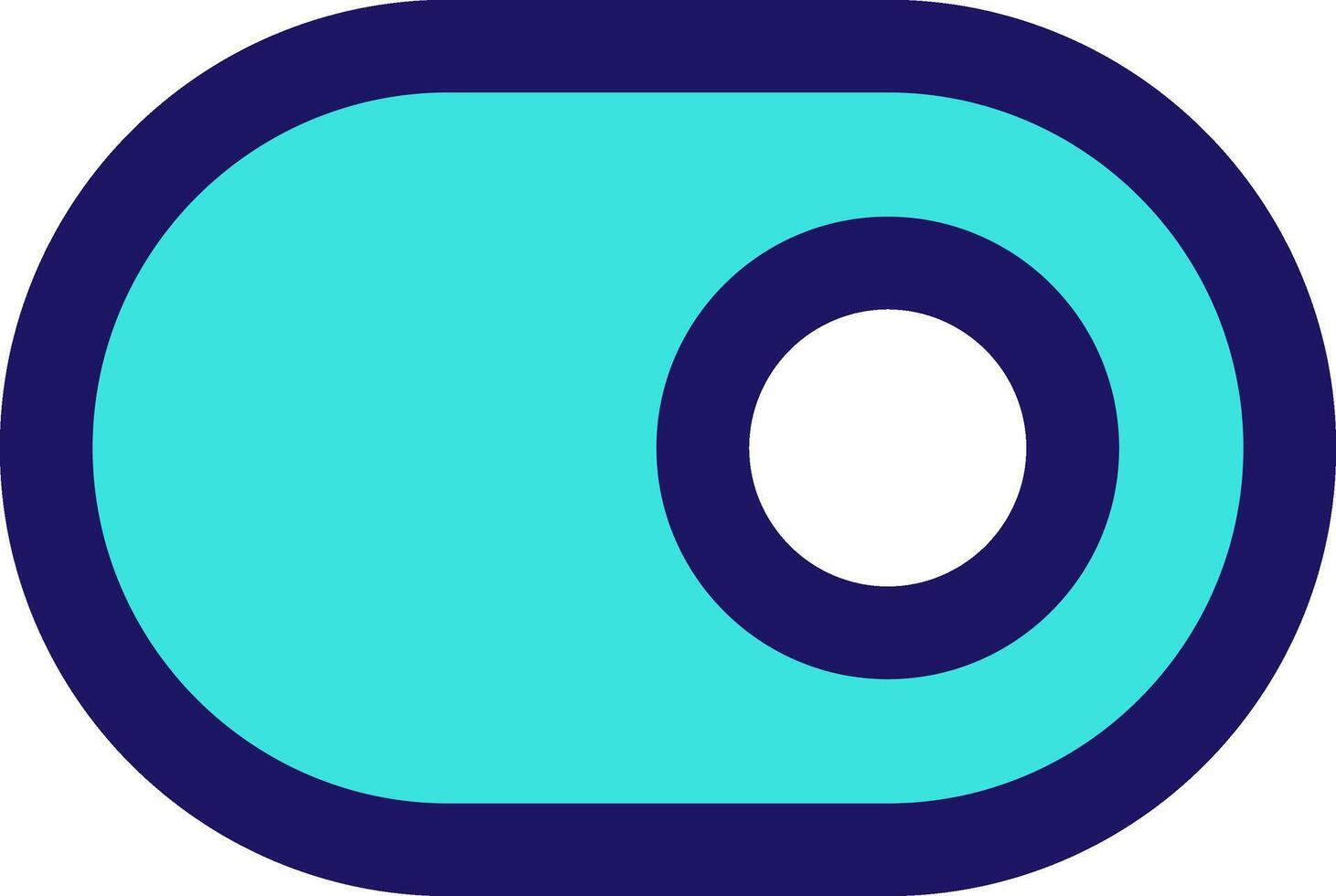 toggle right icon line application software set vector