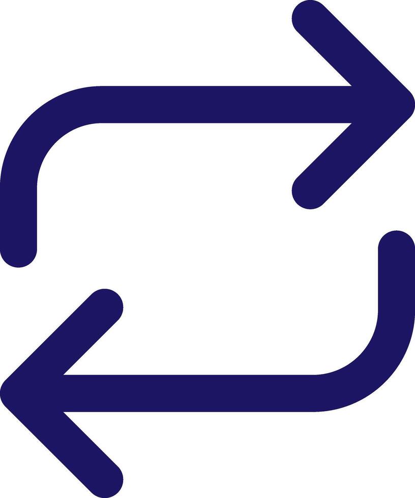 repeat icon line application software set vector