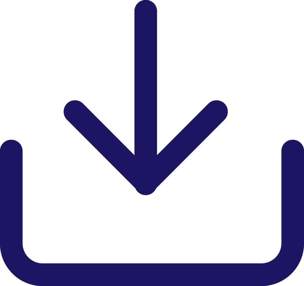 download down save icon line application software set vector