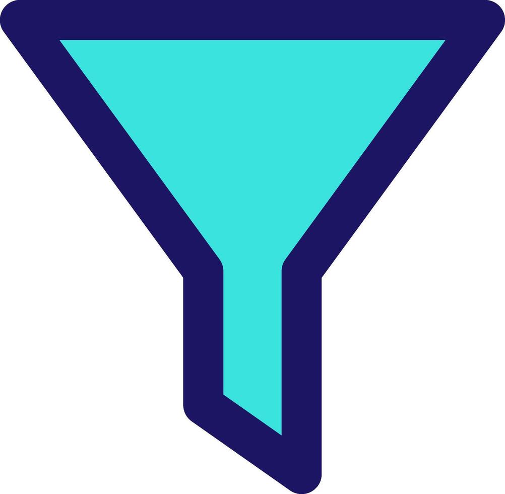 filter funnel icon line application software set vector