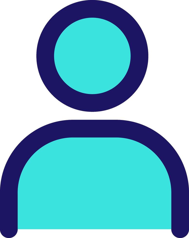 user icon line application software set vector