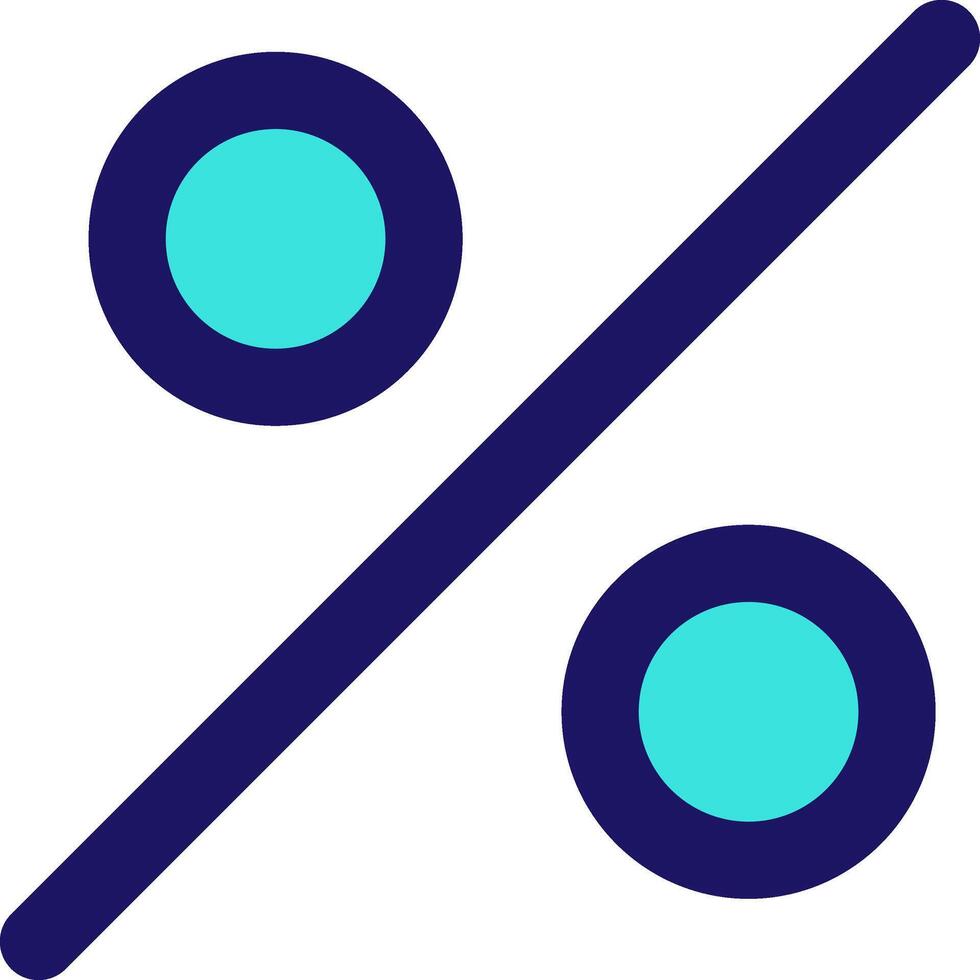 percent discount icon line application software set vector