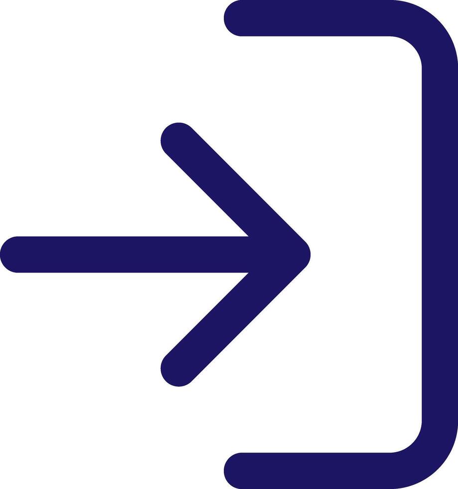 log in icon line application software set vector