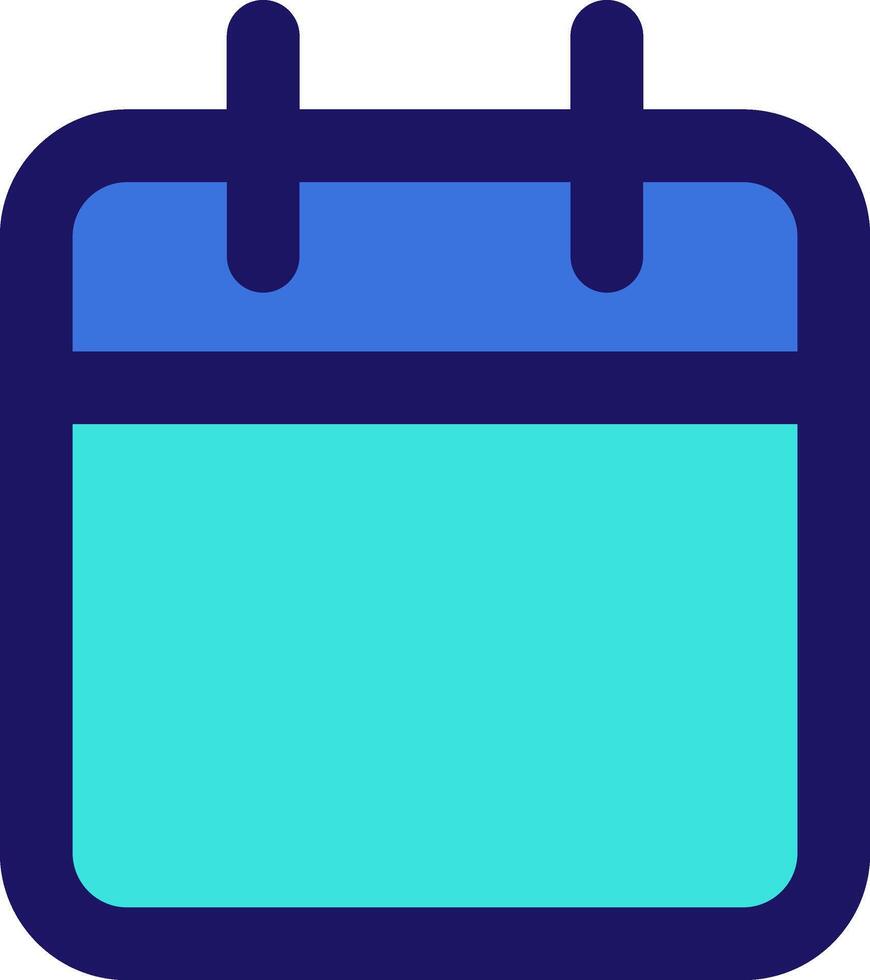 calendar schedule icon line application software set vector