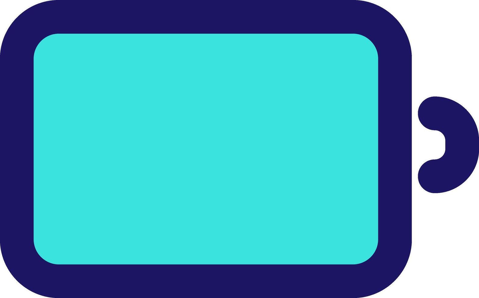 battery power icon line application software set vector