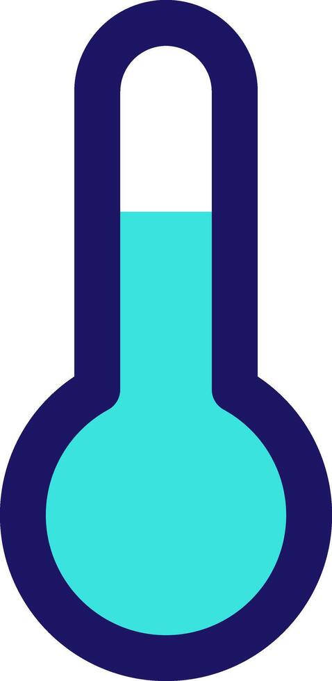 thermometer icon line application software set vector