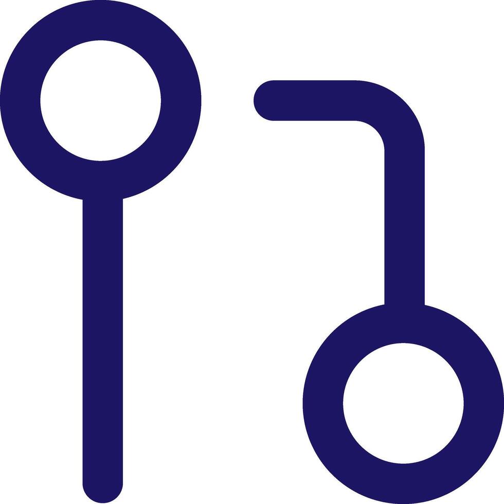 git pull request icon line application software set vector
