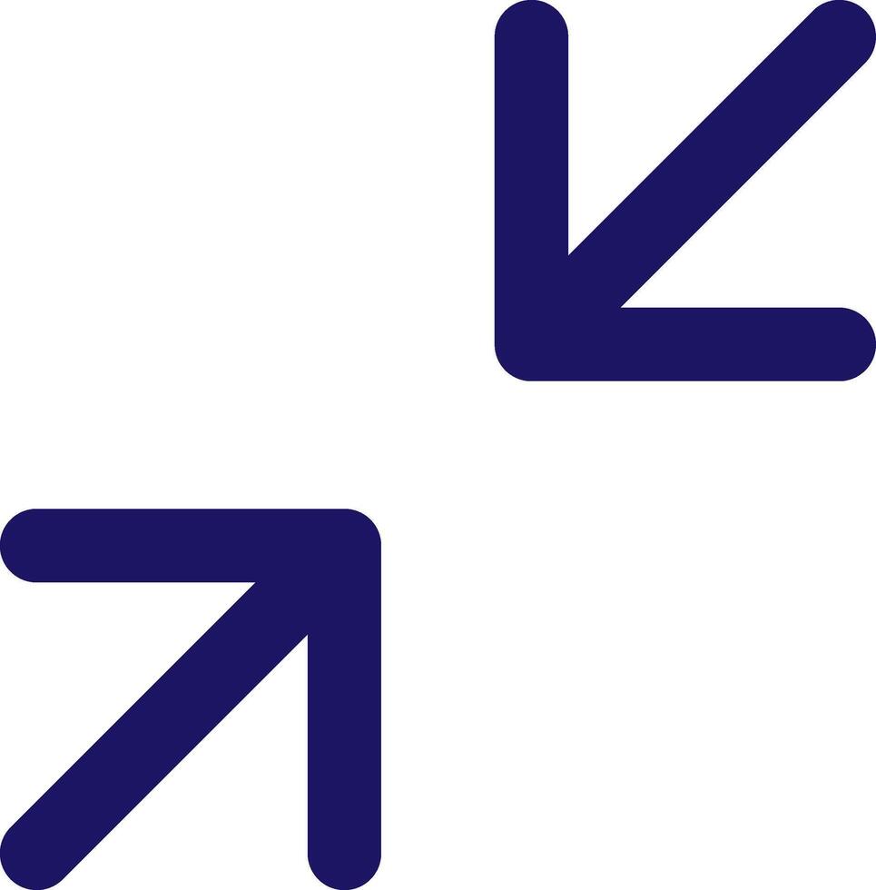 maximize expand icon line application software set vector