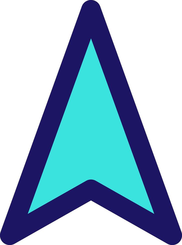 navigation 2 icon line application software set vector