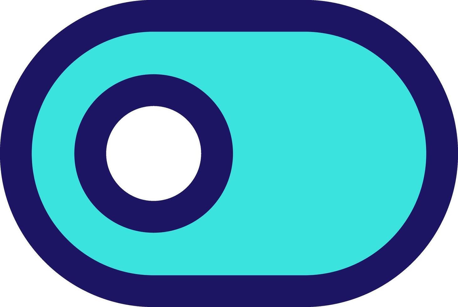 toggle left icon line application software set vector