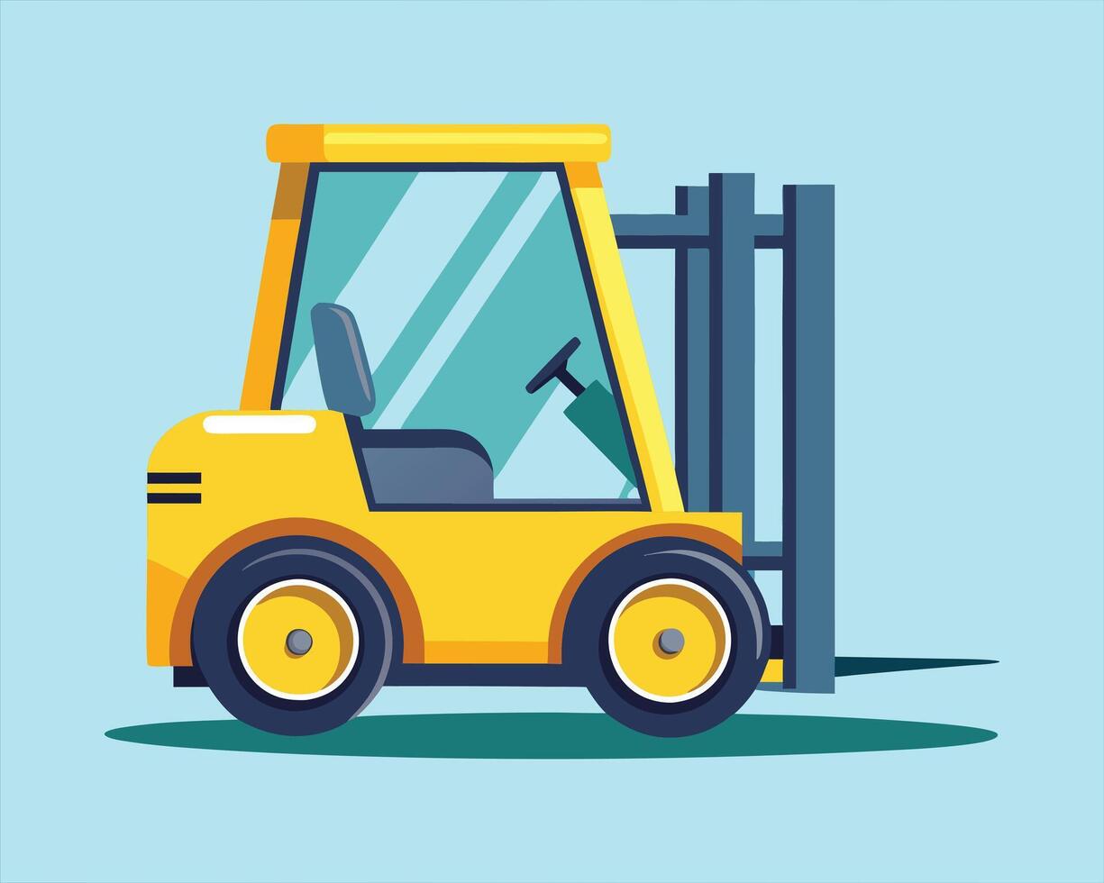 Construction vehicle concept illustration vector