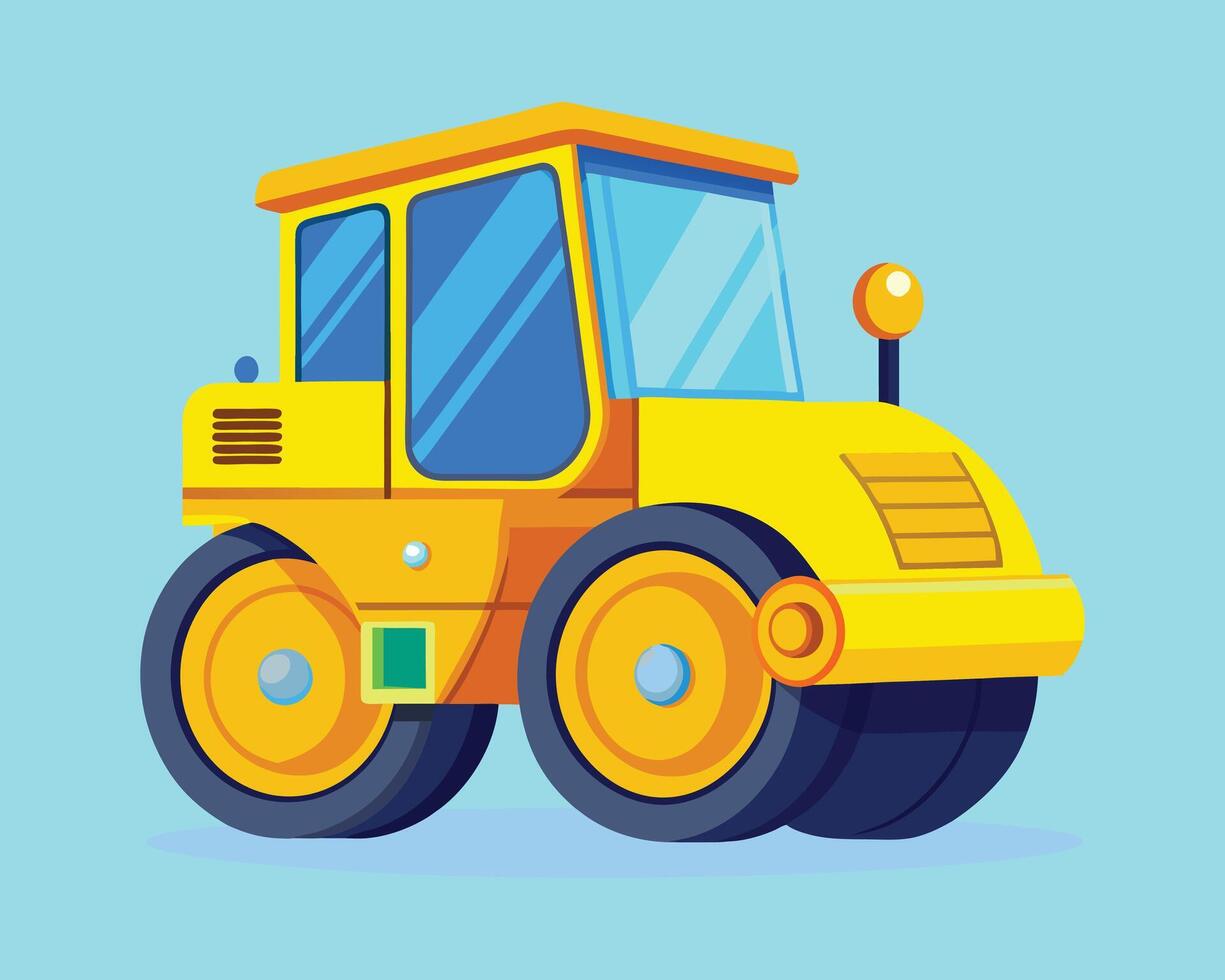 Construction vehicle concept illustration vector