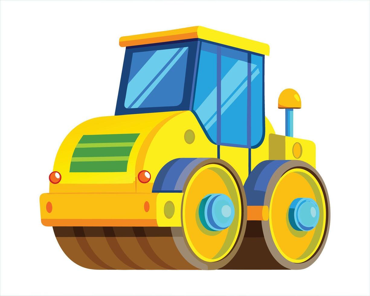 Construction vehicle concept illustration vector