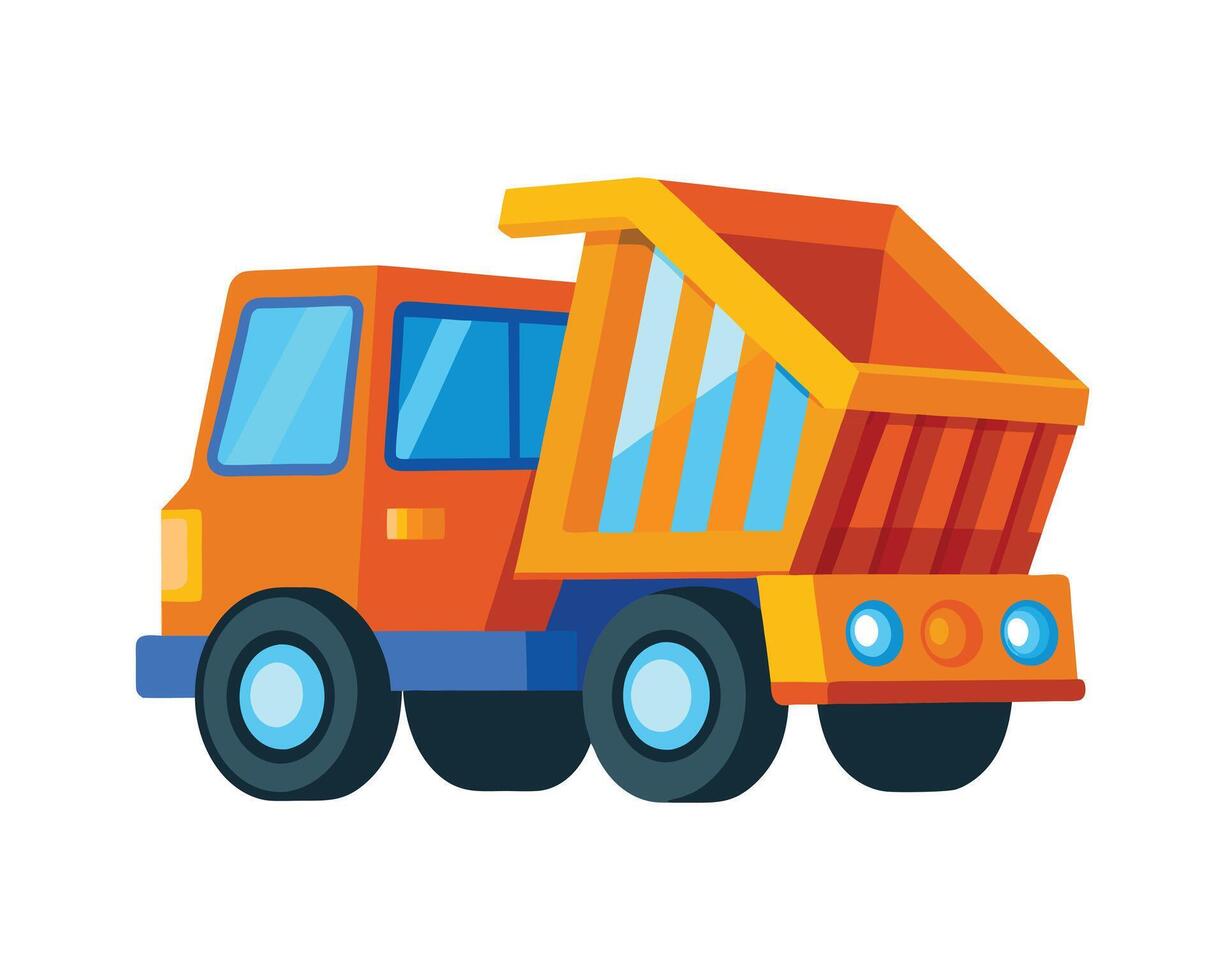 Construction vehicle concept illustration vector