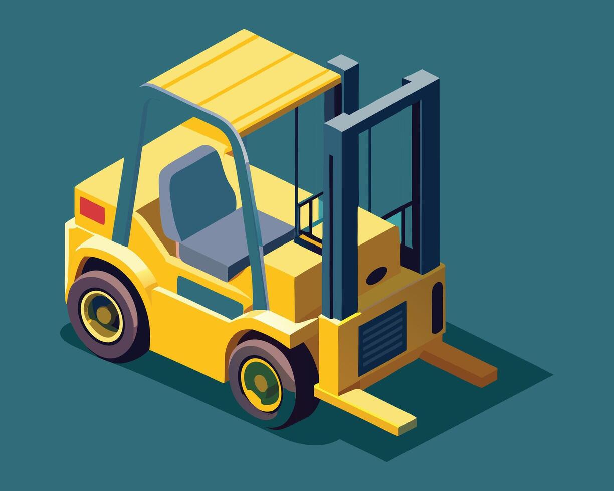 Construction vehicle concept illustration vector