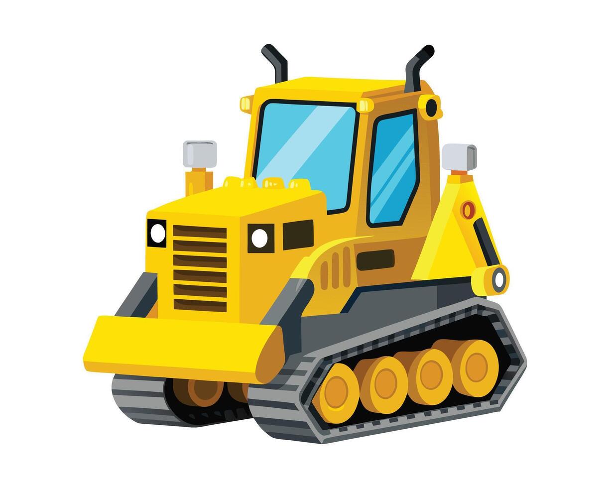 Construction vehicle concept illustration vector