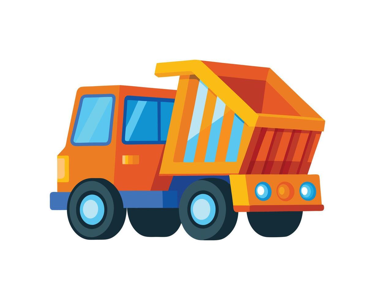 Construction vehicle concept illustration vector
