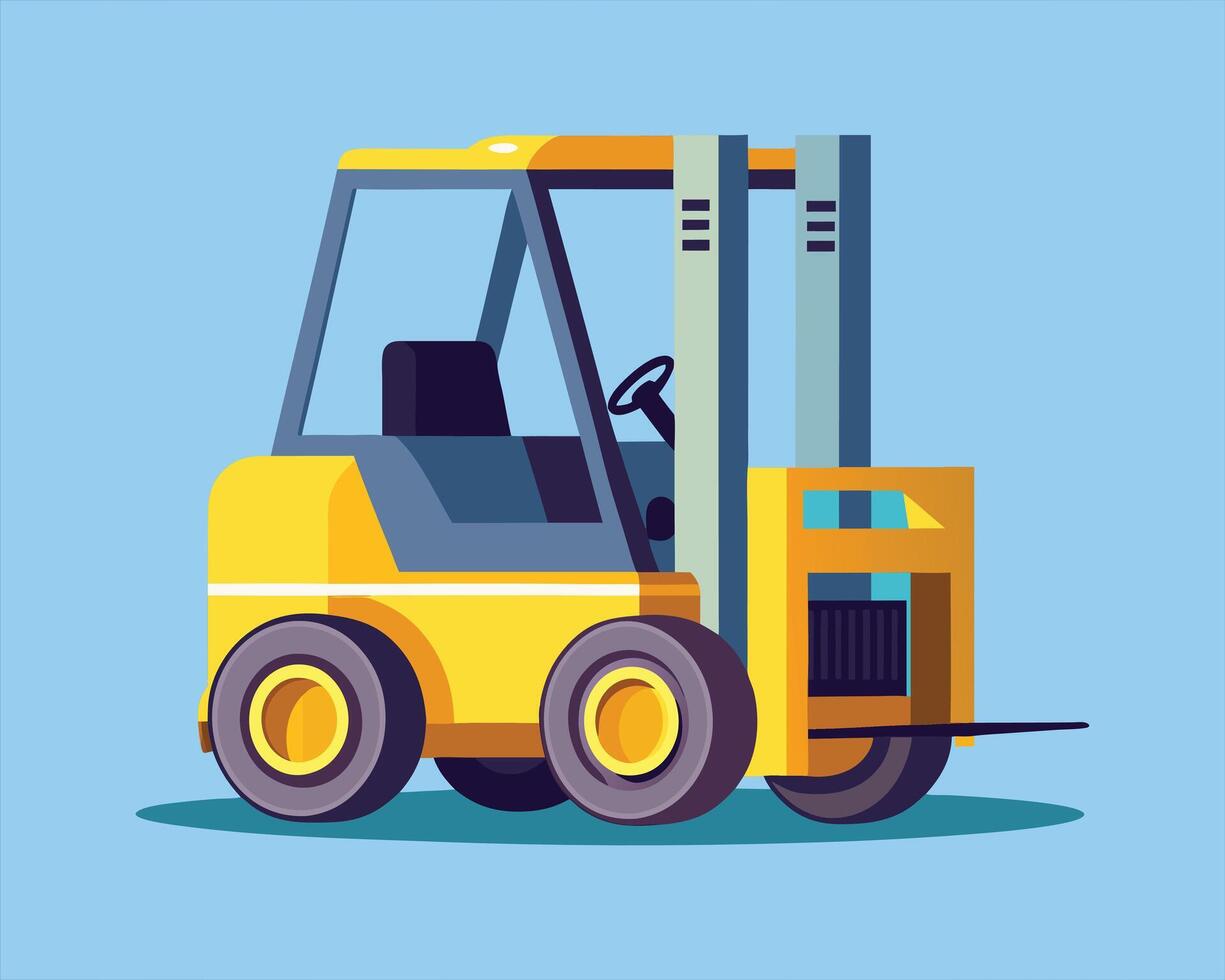 Construction vehicle concept illustration vector