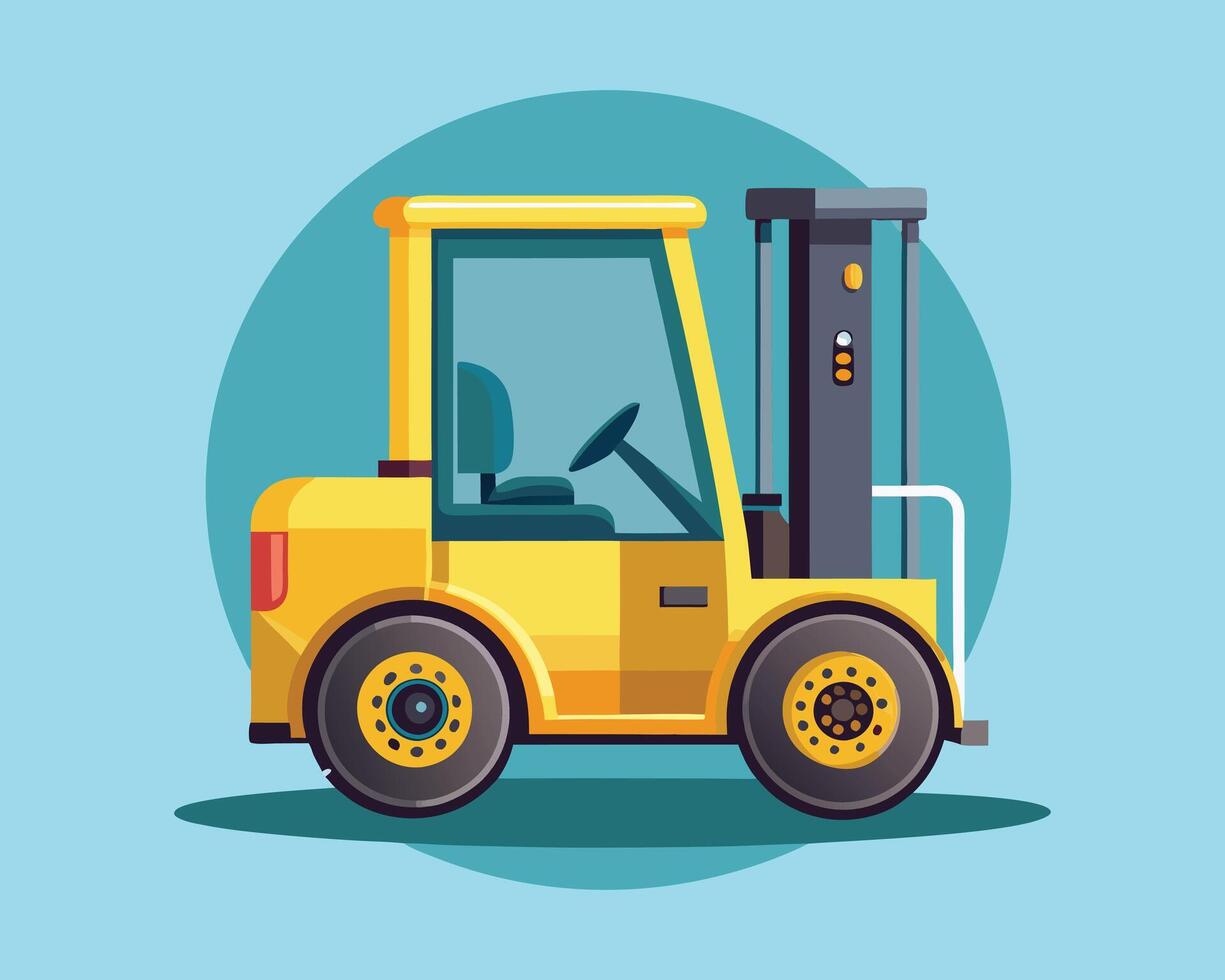 Construction vehicle concept illustration vector