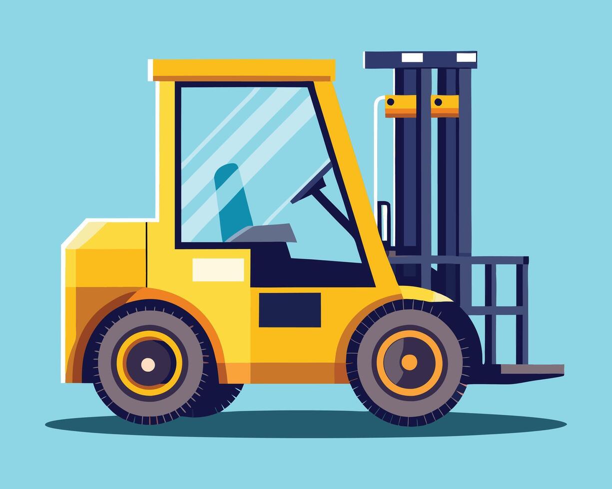 Construction vehicle concept illustration vector