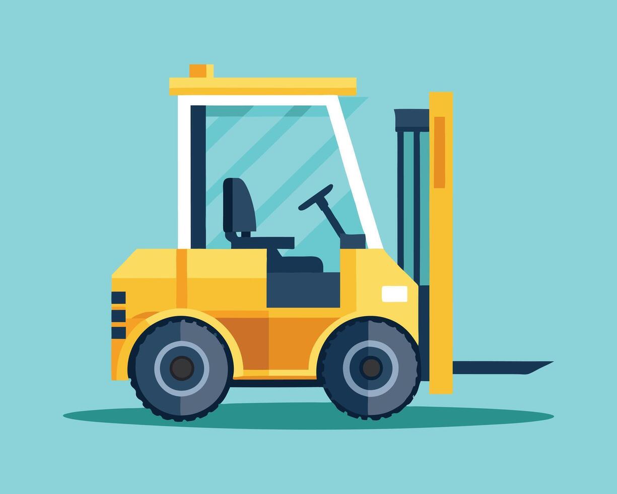 Construction vehicle concept illustration vector