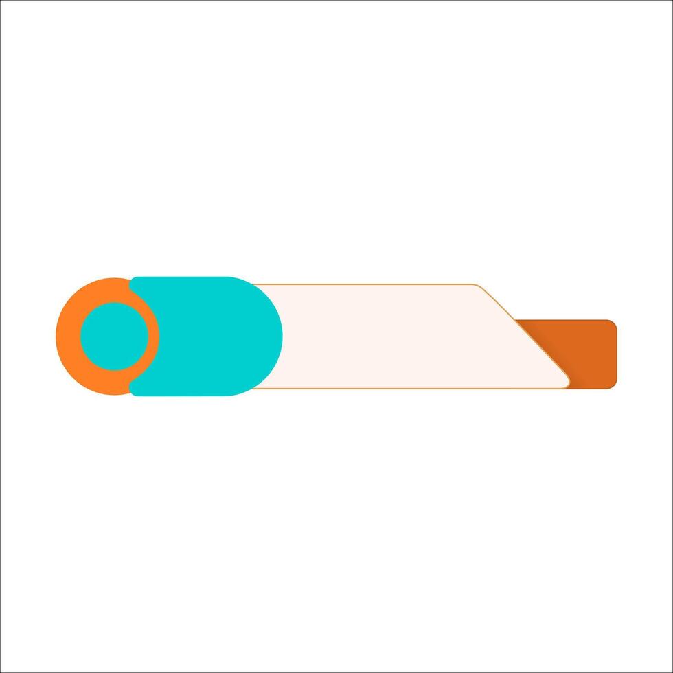 Infographic list modern element vector