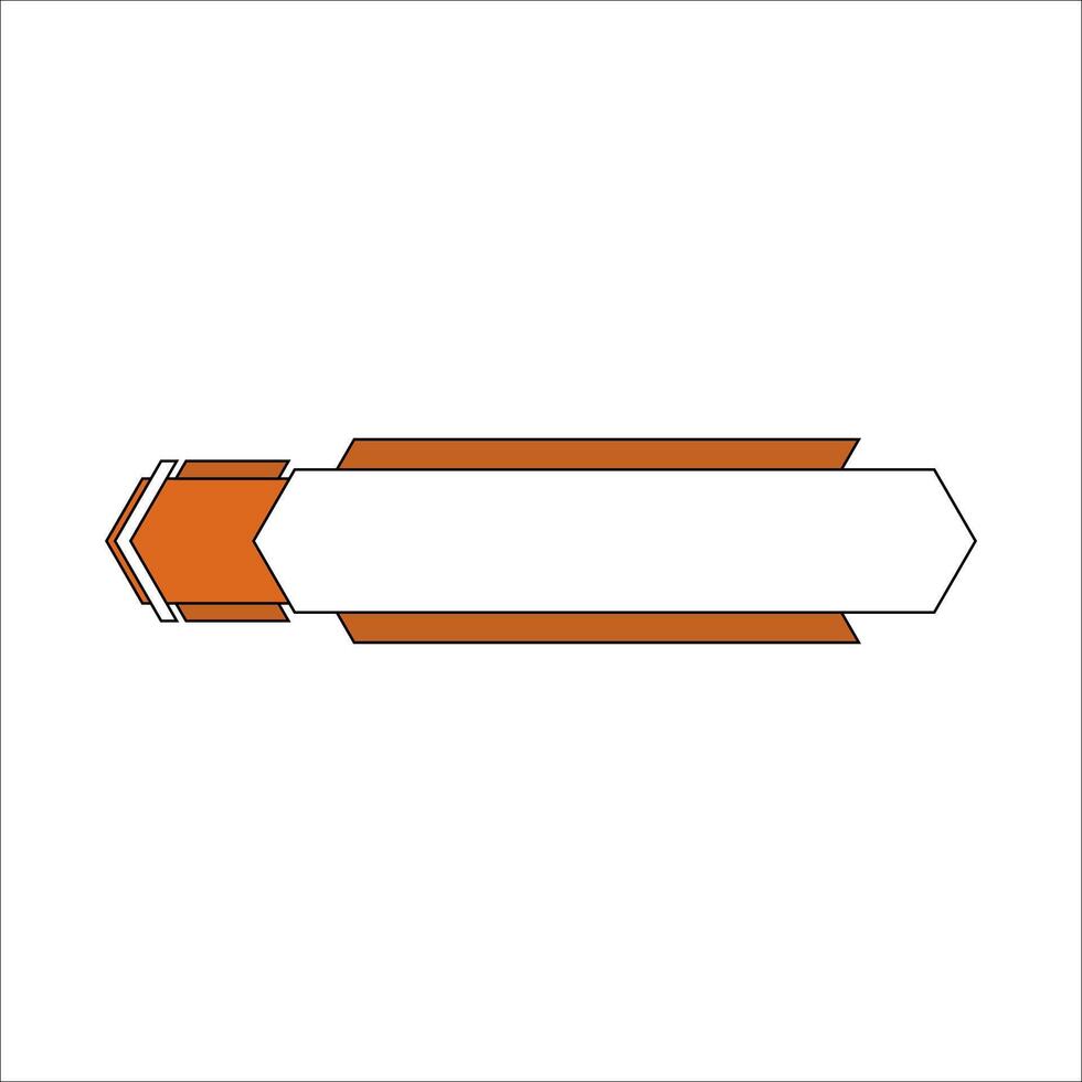 Infographic list modern element vector