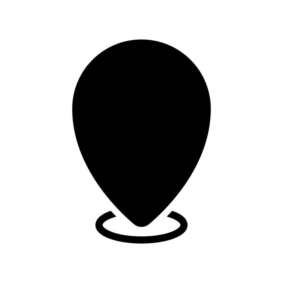 Location icon. Map pin illustration sign. point symbol. Pin logo. vector