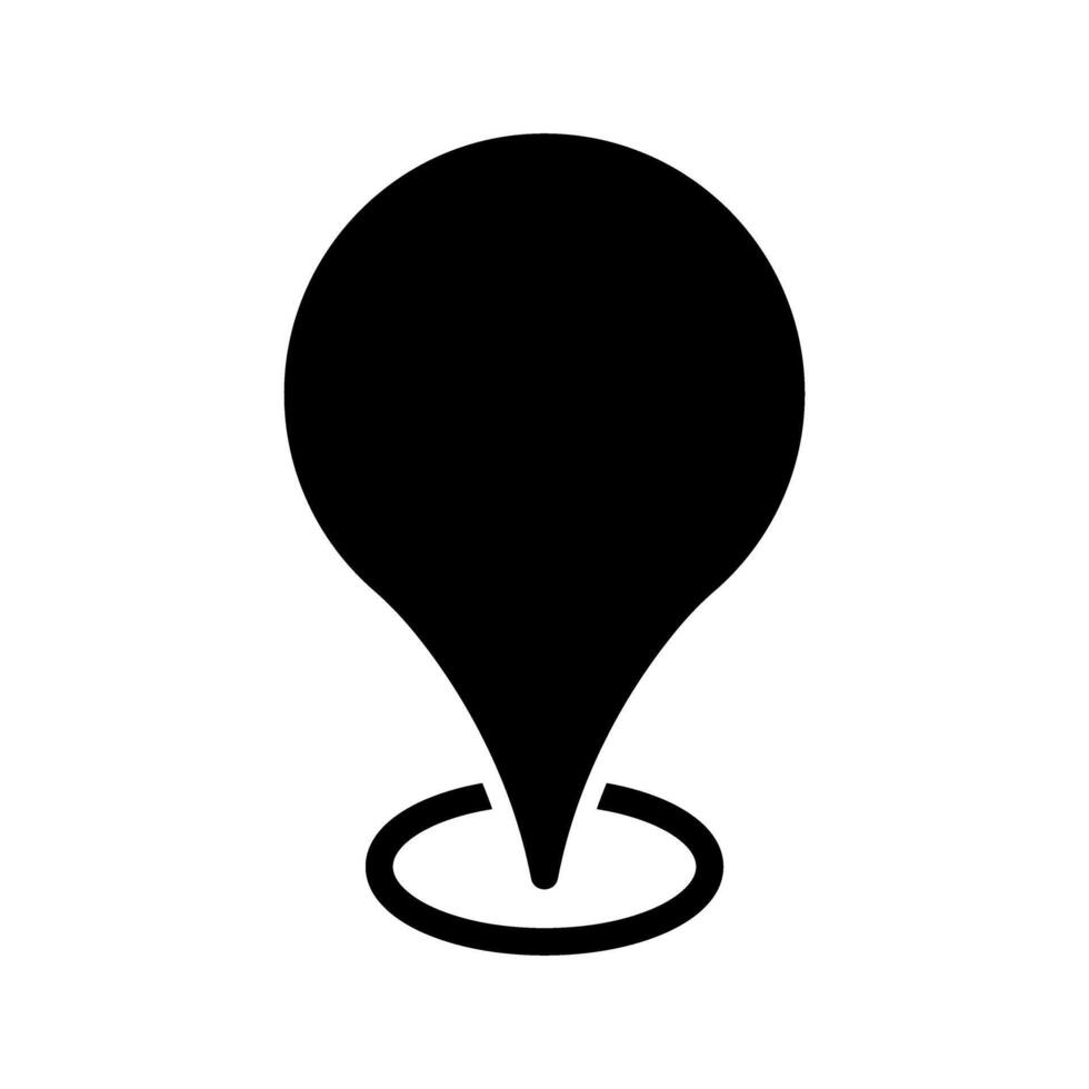 Location icon. Map pin illustration sign. point symbol. Pin logo. vector