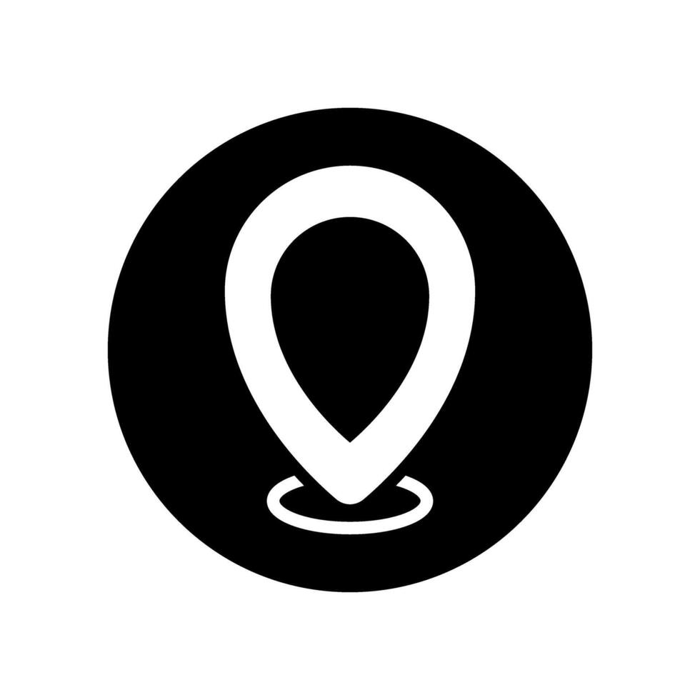 Location icon. Map pin illustration sign. point symbol. Pin logo. vector