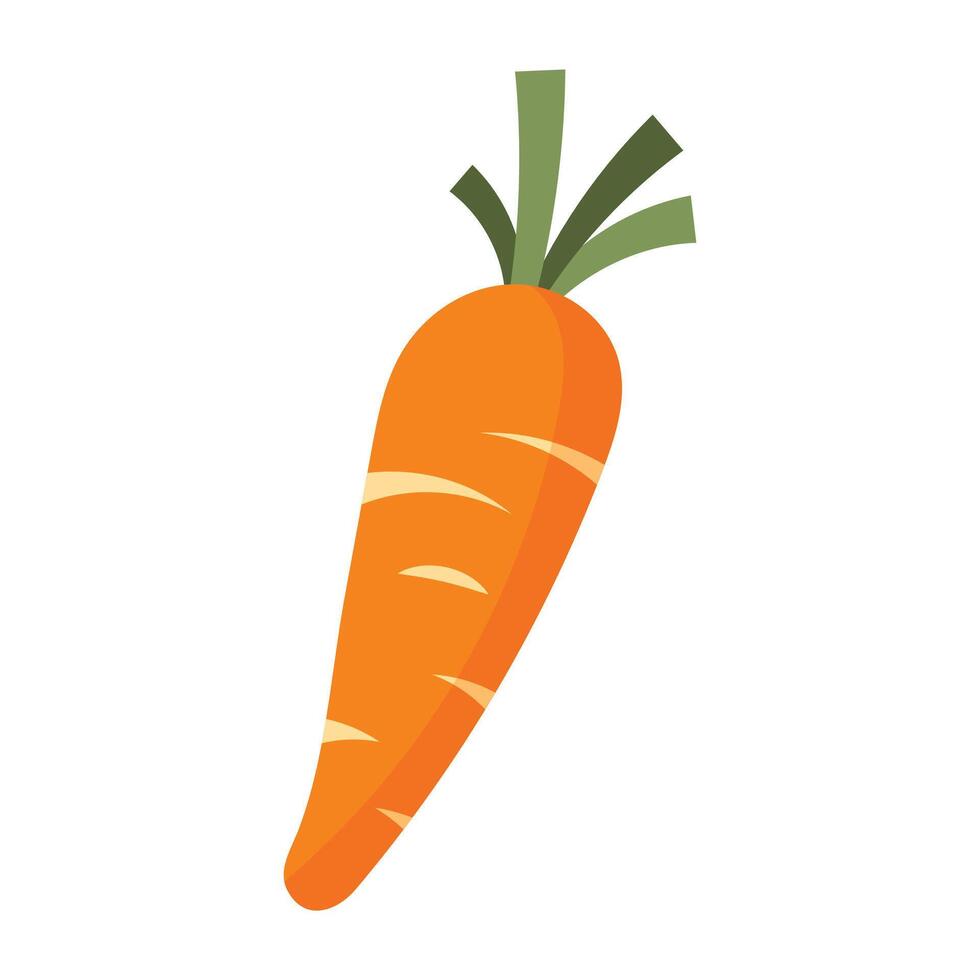 Carrot fresh vegetable icon isolated design vector