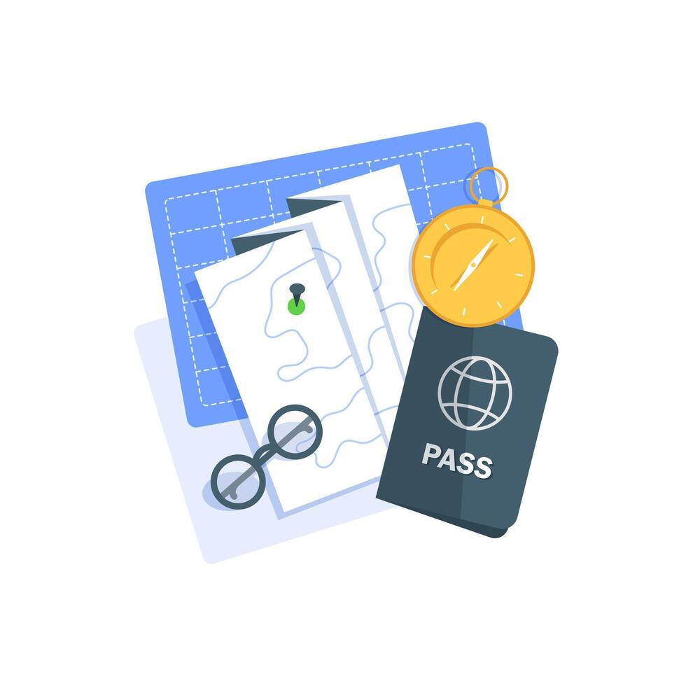 Element for Map,GPS Pointer Marker Icon,GPS and Navigation Symbol vector