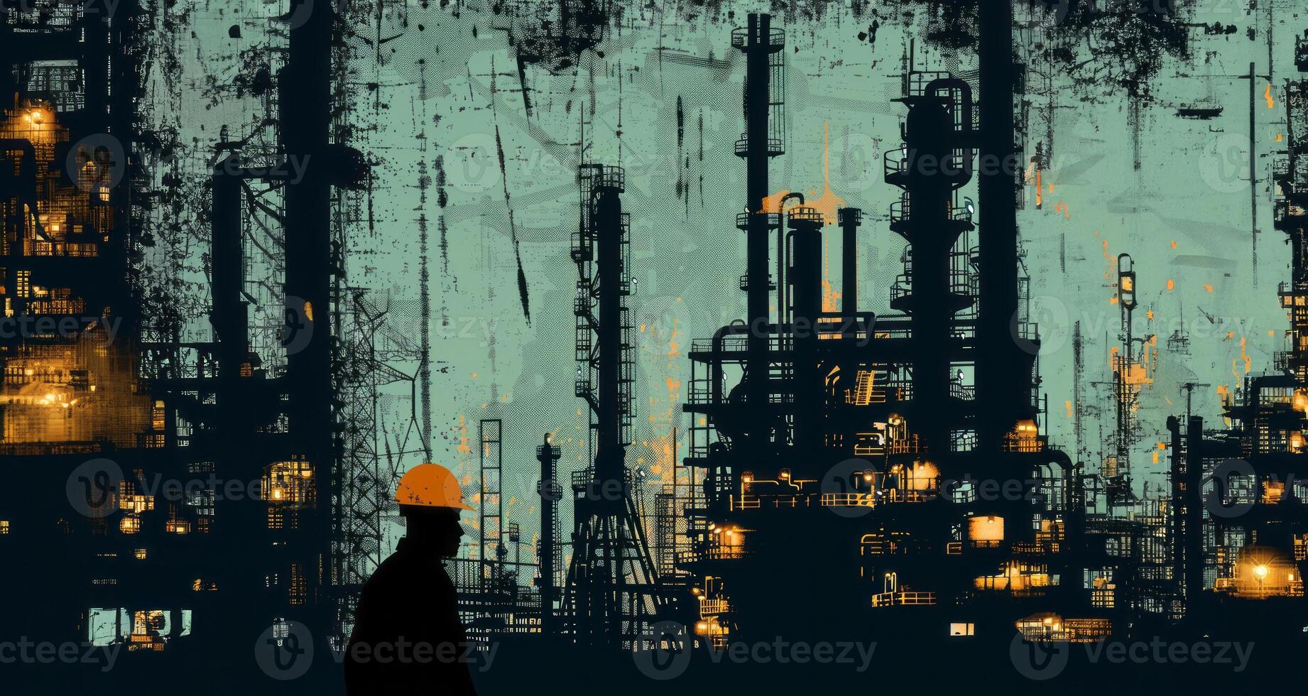 Framework of industrial development and growth strategy.Generated image photo