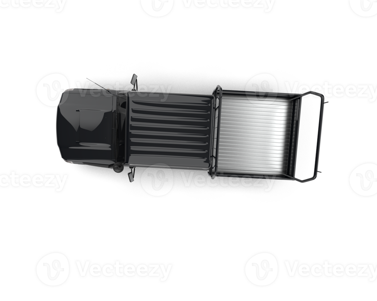 Pickup truck isolated on background. 3d rendering - illustration png