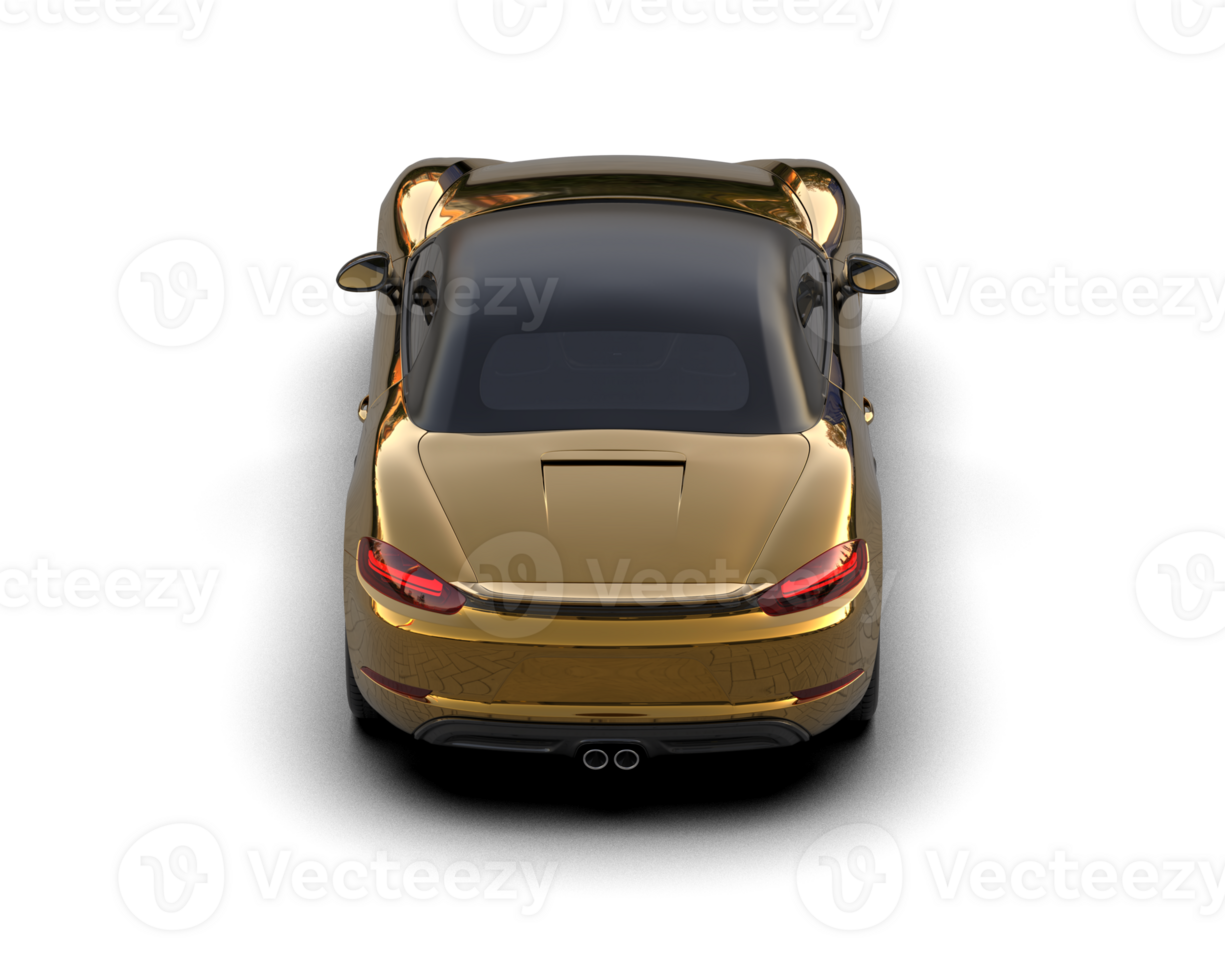 réaliste sport voiture isolé sur Contexte. 3d le rendu - illustration png
