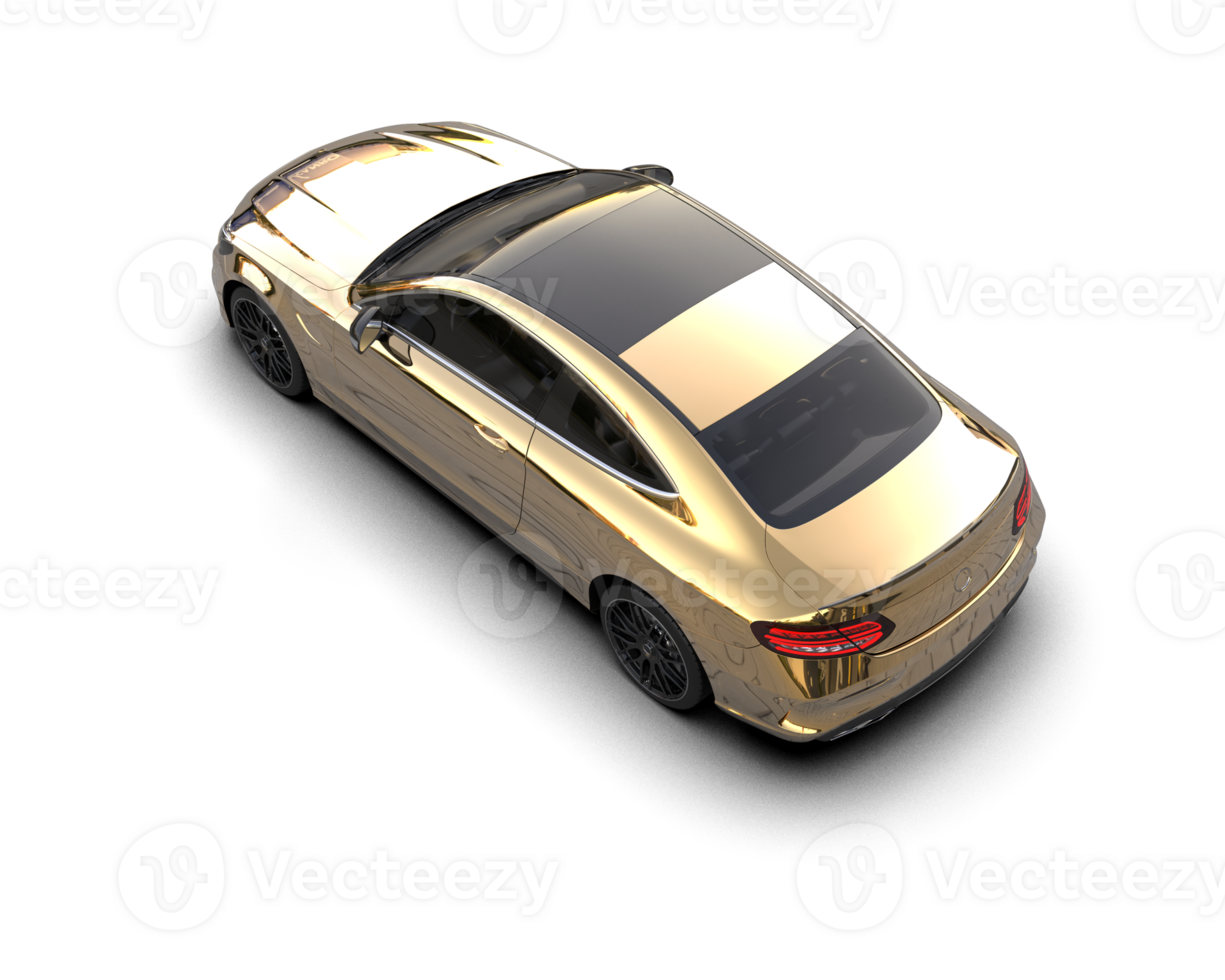 réaliste sport voiture isolé sur Contexte. 3d le rendu - illustration png