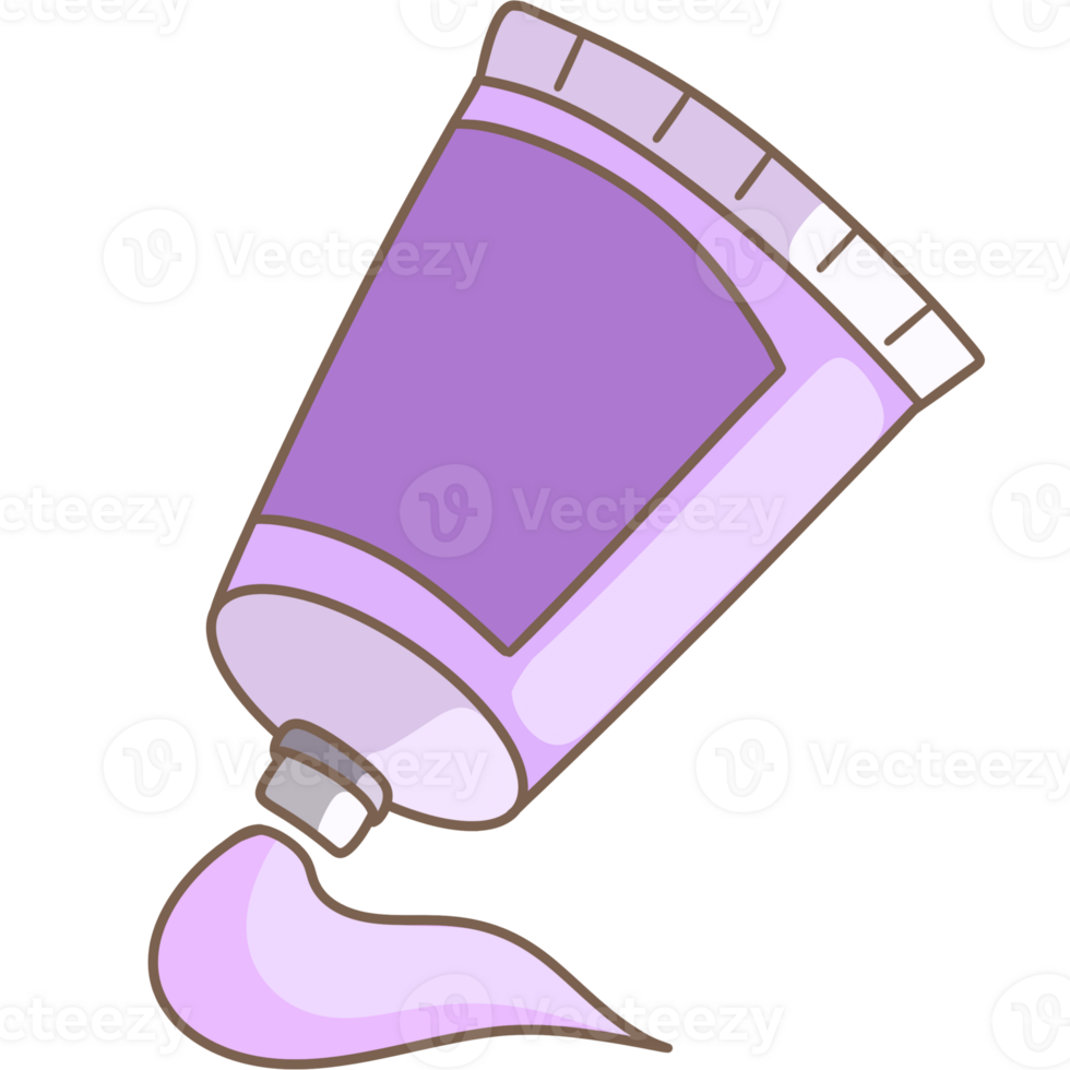 Color tube , paint tube png