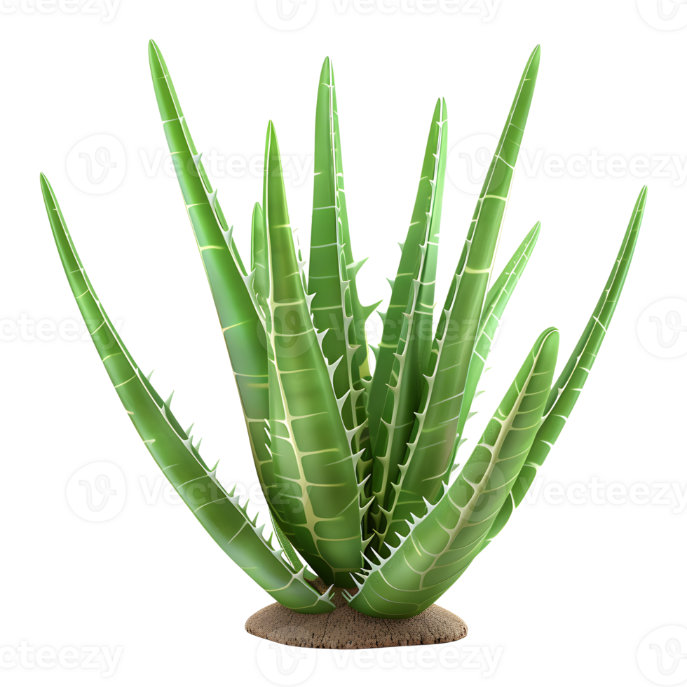 Aloe Vera isolated on transparent background png