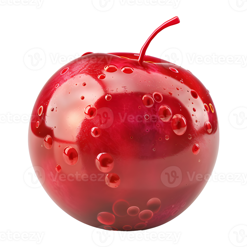 Cherry fruit isolated on transparent background png