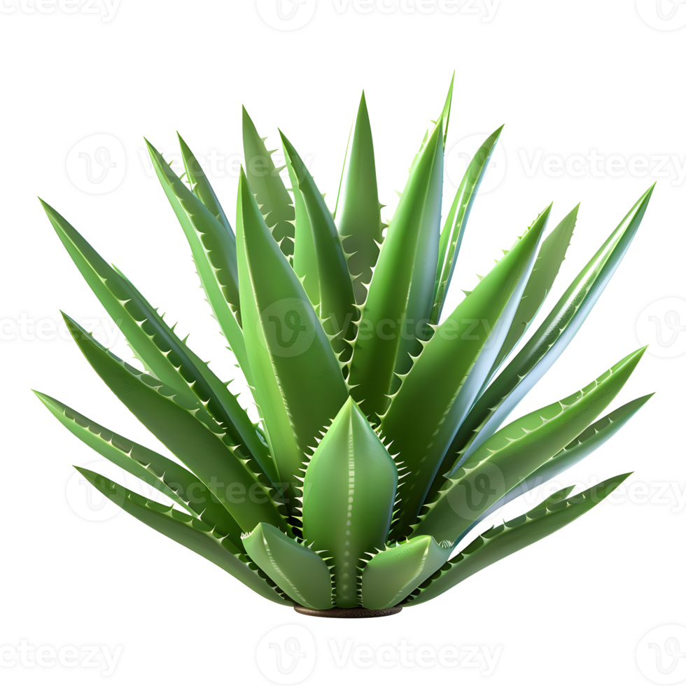 Aloe Vera isolated on transparent background png