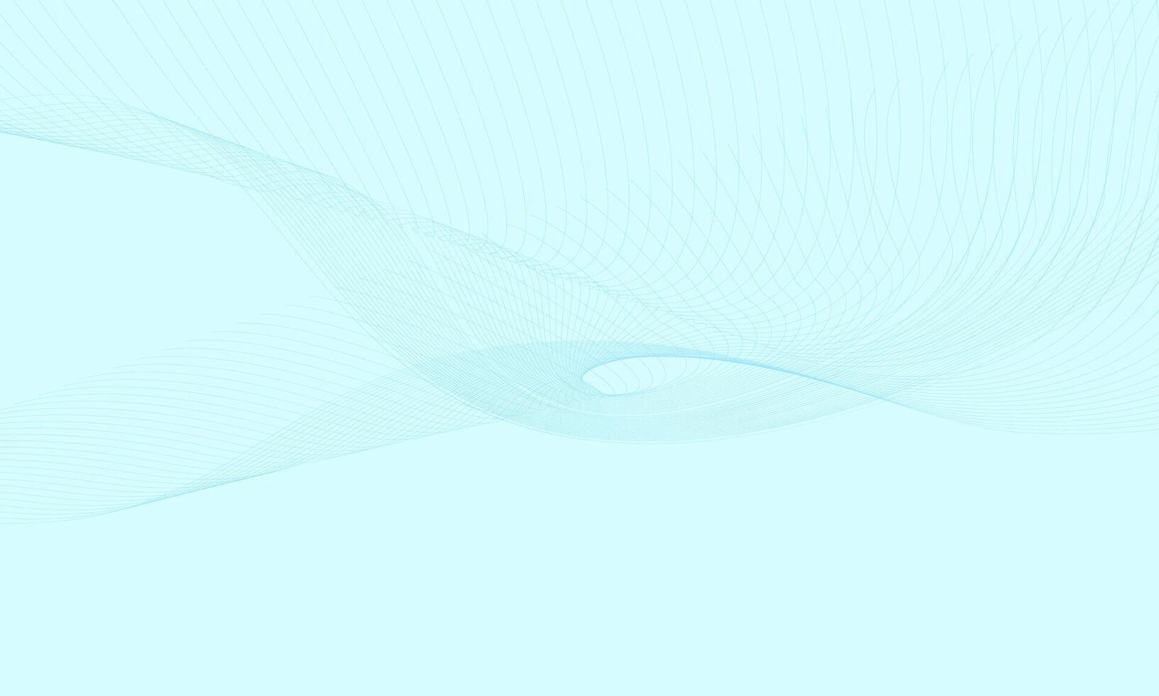 Blue abstract background with smooth lines. illustration for your design. vector