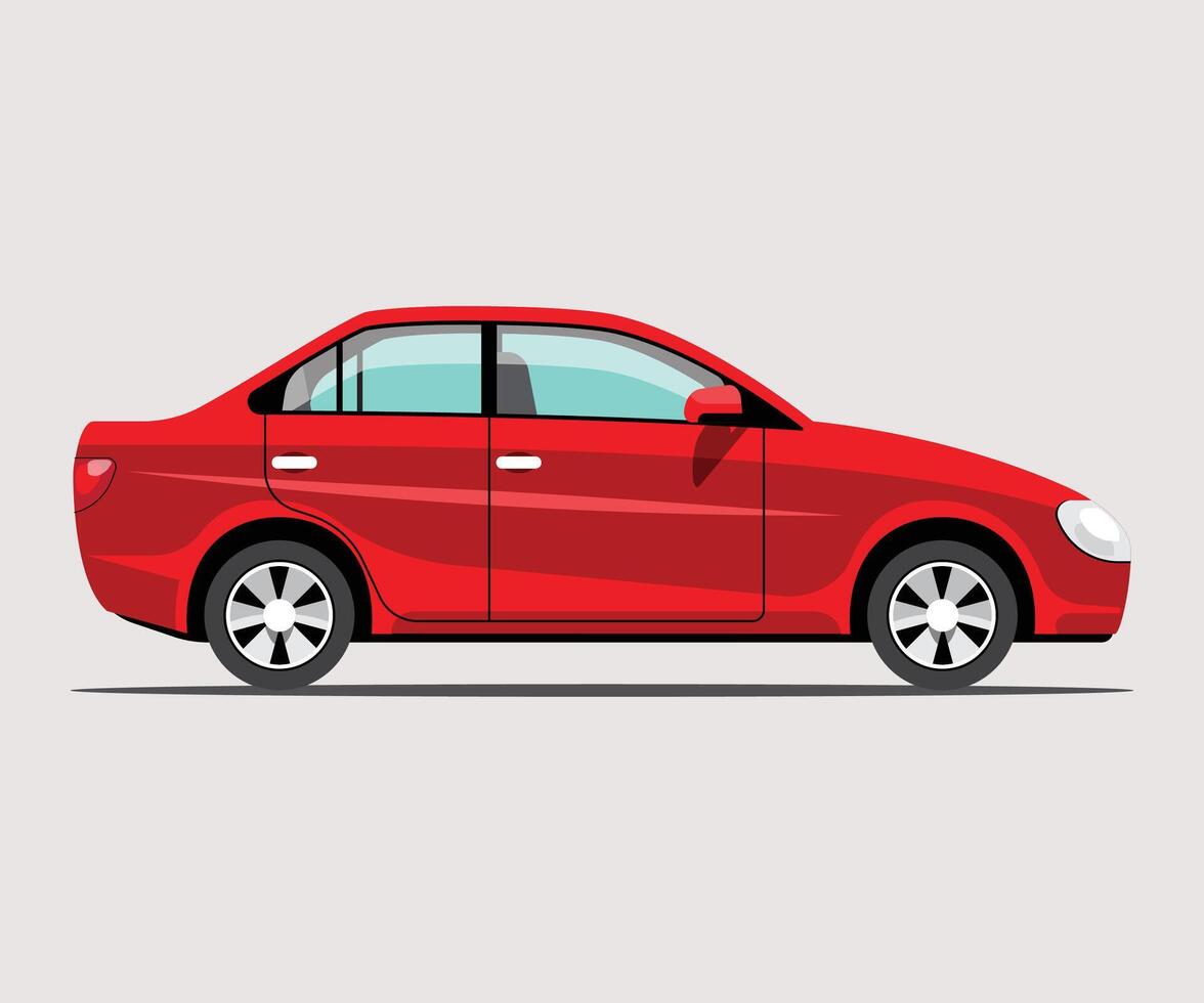 Car unique design on white background vector