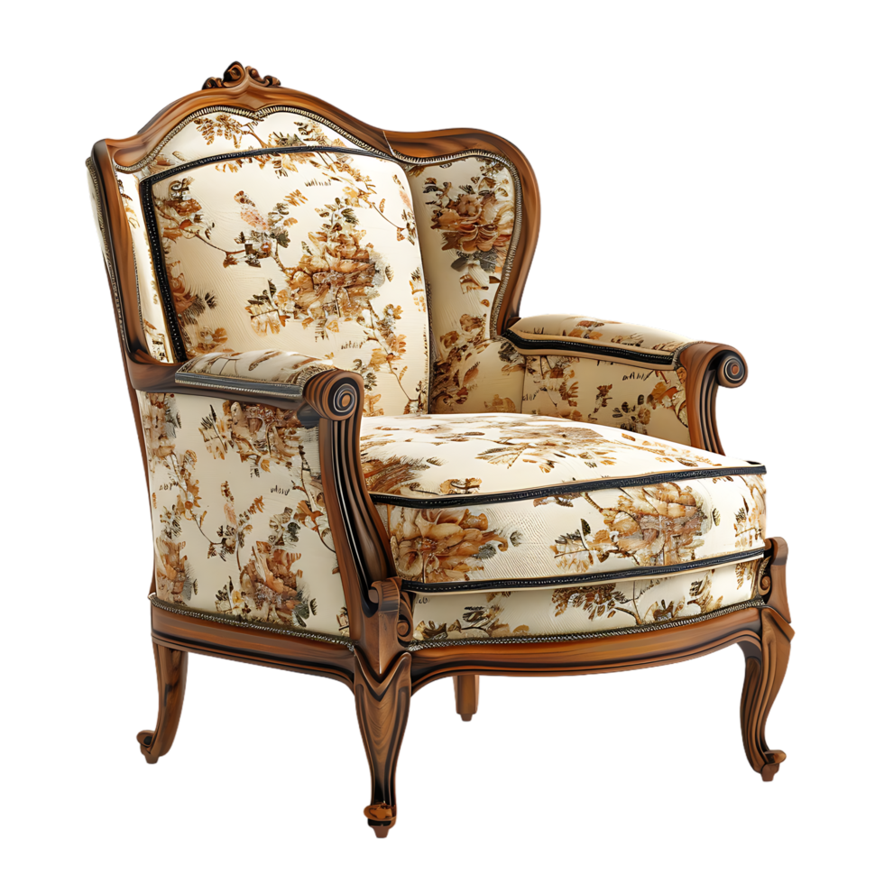A single Sofa chair alone epitomizes simplicity and functionality in a high-resolution image png