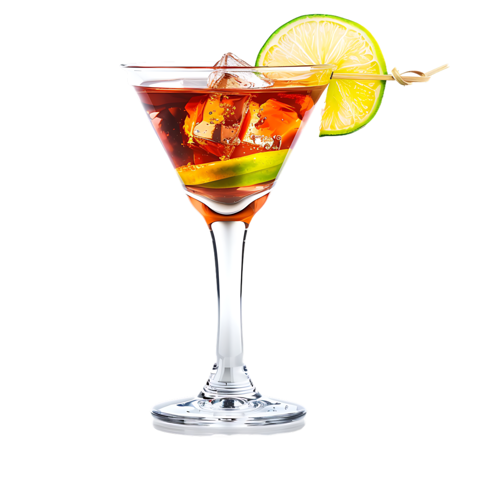 SUMMER DRINK ISOLATED OVER TRANSPARENT BACKGORUND png