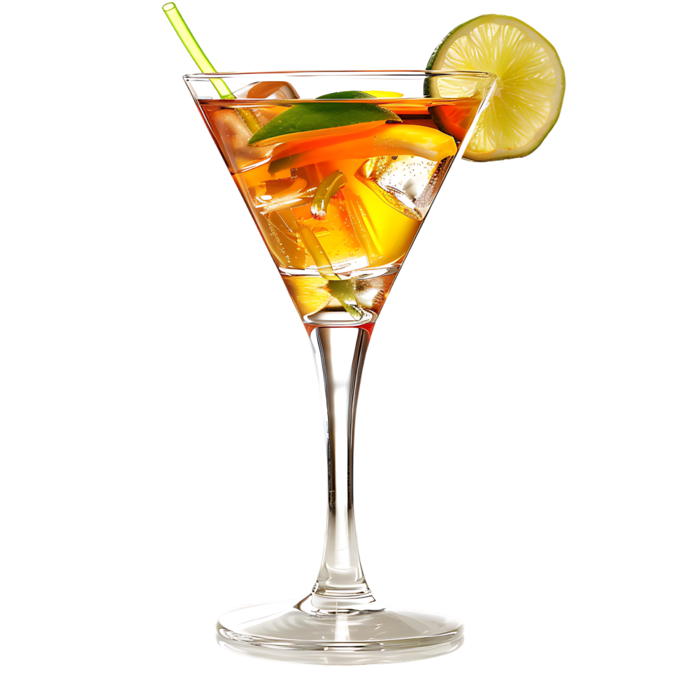 SUMMER DRINK ISOLATED OVER TRANSPARENT BACKGORUND png
