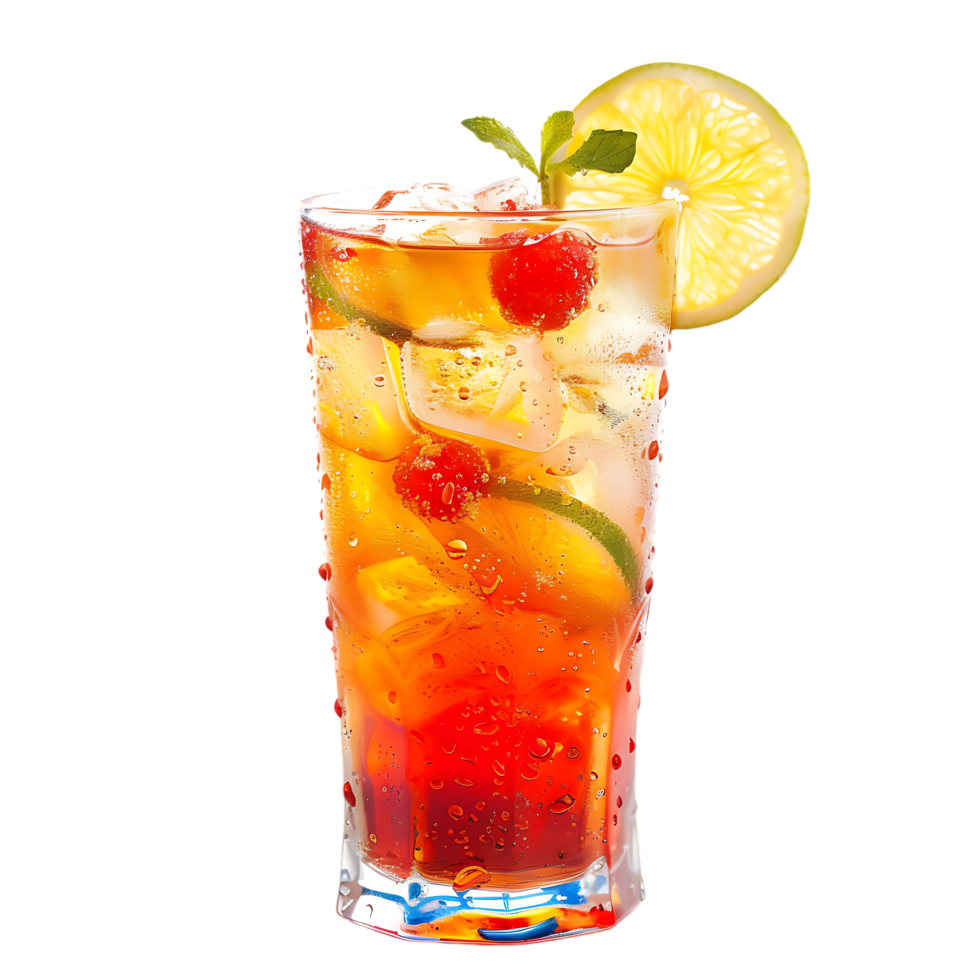 SUMMER DRINK ISOLATED OVER TRANSPARENT BACKGORUND png