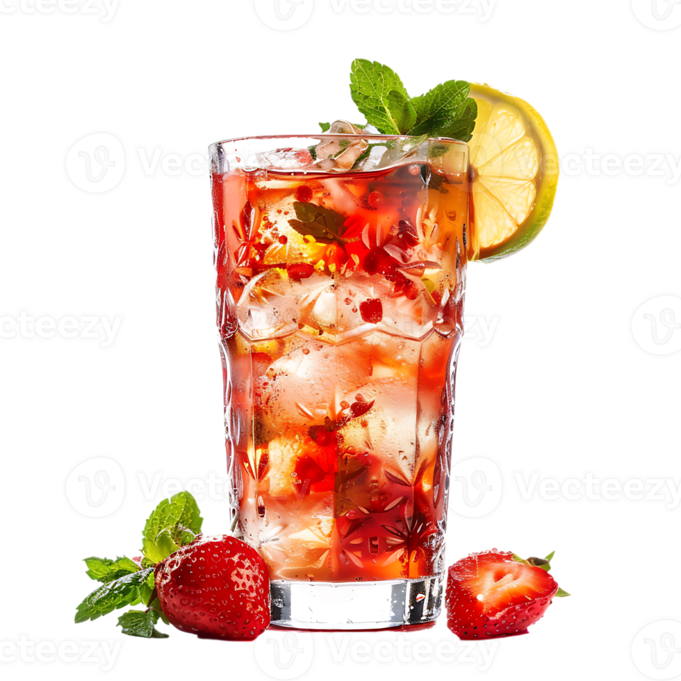 SUMMER DRINK ISOLATED OVER TRANSPARENT BACKGORUND png
