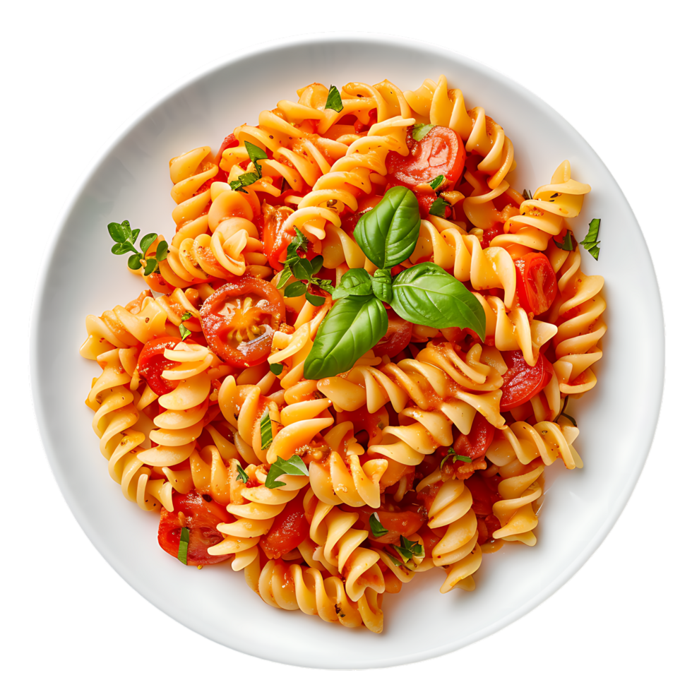 Spaghetti pasta all by itself on a transparent background png